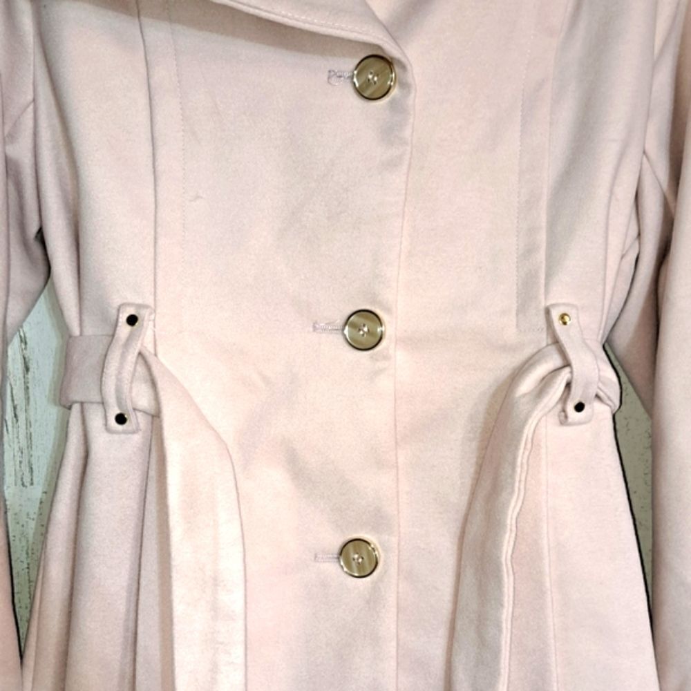 Steve Madden Madden Girl High Low PeaCoat - Picture 5 of 12